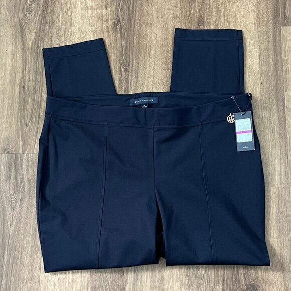 NEW Tommy Hilfiger Slim Stretch Navy Heritage Pants Sz XXL - Picture 9 of 10